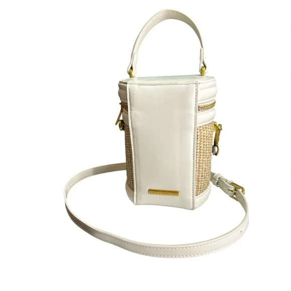 House of Harlow 1960 Cream and Tan Crossbody Bag - Picture 5 of 6